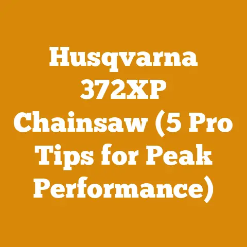 Husqvarna 372XP Chainsaw (5 Pro Tips for Peak Performance)