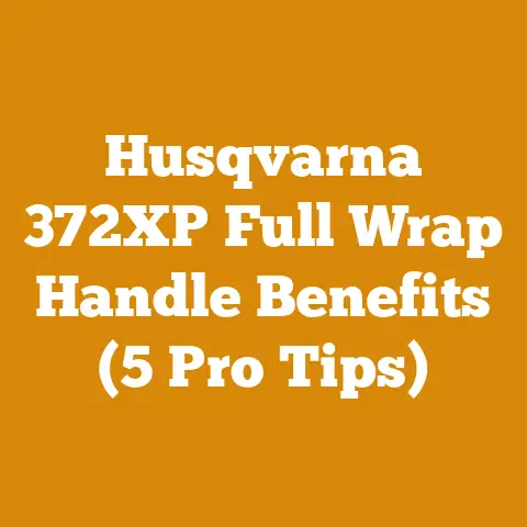 Husqvarna 372XP Full Wrap Handle Benefits (5 Pro Tips)