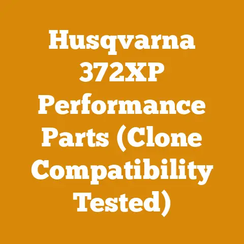 Husqvarna 372XP Performance Parts (Clone Compatibility Tested)