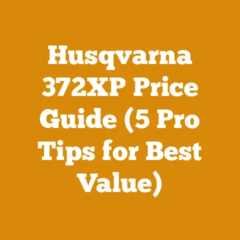 Husqvarna 372XP Price Guide (5 Pro Tips for Best Value)