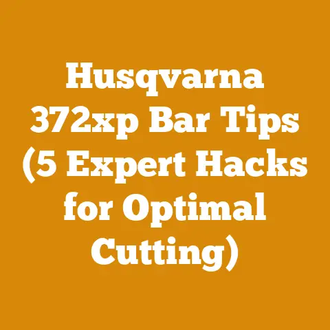 Husqvarna 372xp Bar Tips (5 Expert Hacks for Optimal Cutting)