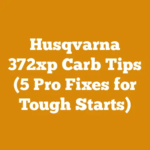 Husqvarna 372xp Carb Tips (5 Pro Fixes for Tough Starts)