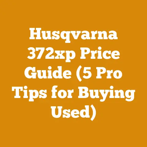 Husqvarna 372xp Price Guide (5 Pro Tips for Buying Used)