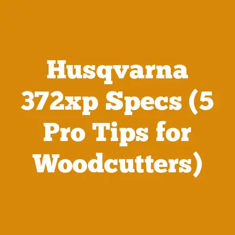 Husqvarna 372xp Specs (5 Pro Tips for Woodcutters)