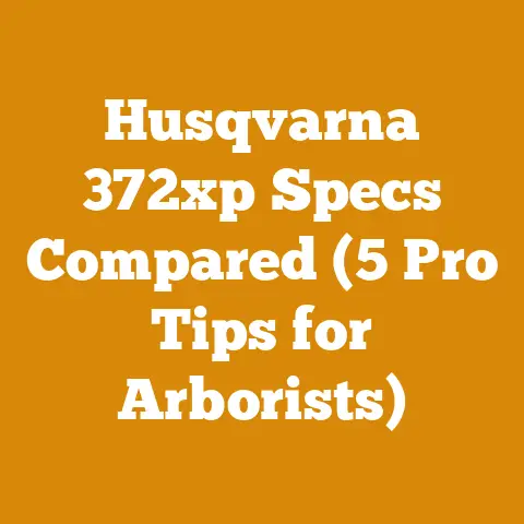 Husqvarna 372xp Specs Compared (5 Pro Tips for Arborists)