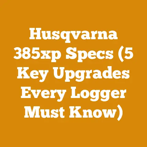 Husqvarna 385xp Specs (5 Key Upgrades Every Logger Must Know)