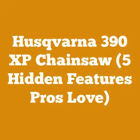 Husqvarna 390 XP Chainsaw (5 Hidden Features Pros Love)