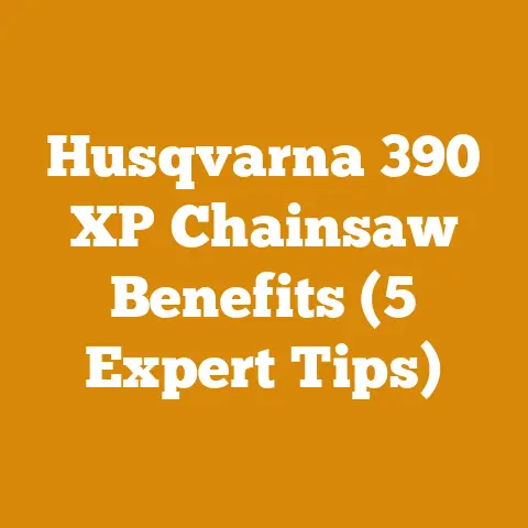 Husqvarna 390 XP Chainsaw Benefits (5 Expert Tips)