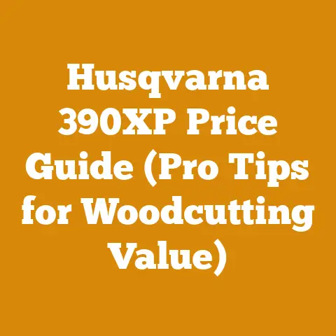 Husqvarna 390XP Price Guide (Pro Tips for Woodcutting Value)