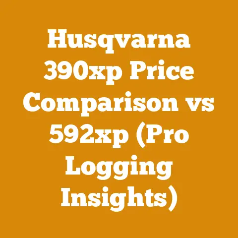 Husqvarna 390xp Price Comparison vs 592xp (Pro Logging Insights)