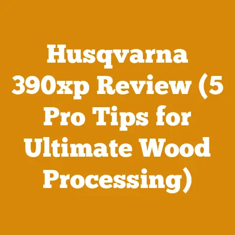 Husqvarna 390xp Review (5 Pro Tips for Ultimate Wood Processing)
