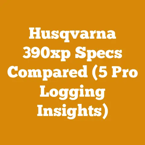Husqvarna 390xp Specs Compared (5 Pro Logging Insights)