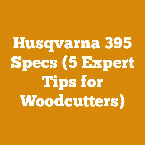 Husqvarna 395 Specs (5 Expert Tips for Woodcutters)