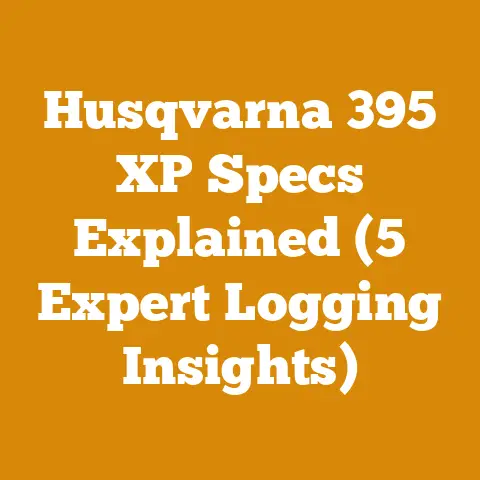 Husqvarna 395 XP Specs Explained (5 Expert Logging Insights)