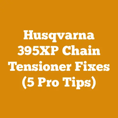 Husqvarna 395XP Chain Tensioner Fixes (5 Pro Tips)