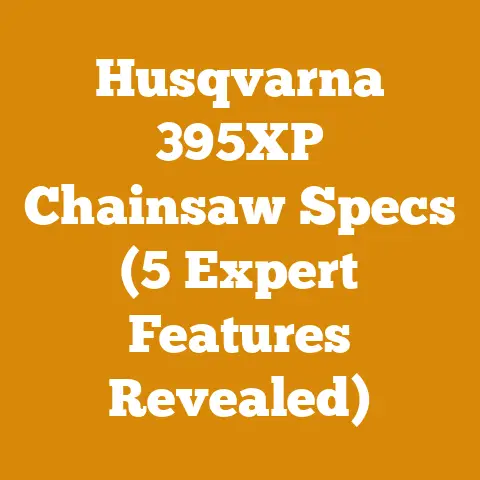Husqvarna 395XP Chainsaw Specs (5 Expert Features Revealed)