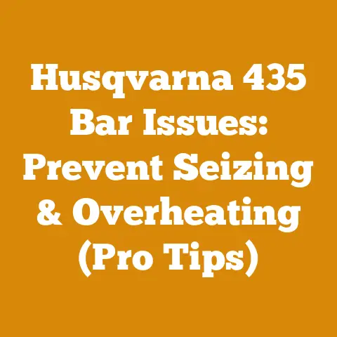Husqvarna 435 Bar Issues: Prevent Seizing & Overheating (Pro Tips)