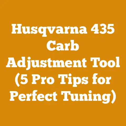 Husqvarna 435 Carb Adjustment Tool (5 Pro Tips for Perfect Tuning)