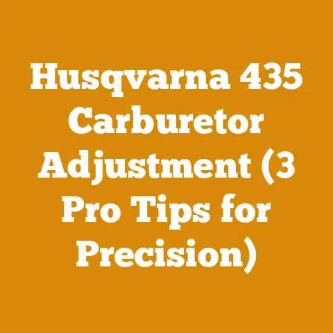 Husqvarna 435 Carburetor Adjustment (3 Pro Tips for Precision)