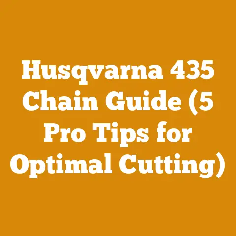 Husqvarna 435 Chain Guide (5 Pro Tips for Optimal Cutting)
