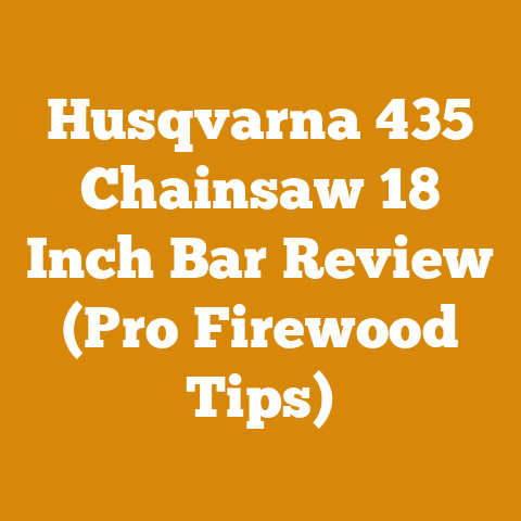 Husqvarna 435 Chainsaw 18 Inch Bar Review (Pro Firewood Tips)
