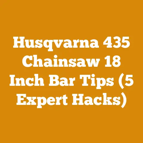 Husqvarna 435 Chainsaw 18 Inch Bar Tips (5 Expert Hacks)