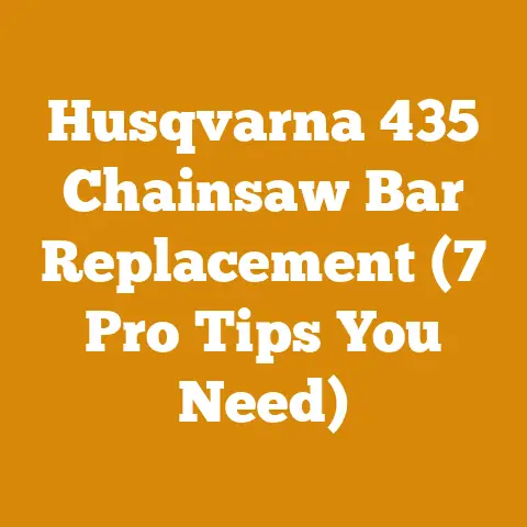 Husqvarna 435 Chainsaw Bar Replacement (7 Pro Tips You Need)