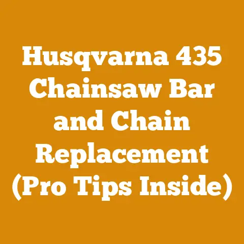 Husqvarna 435 Chainsaw Bar and Chain Replacement (Pro Tips Inside)