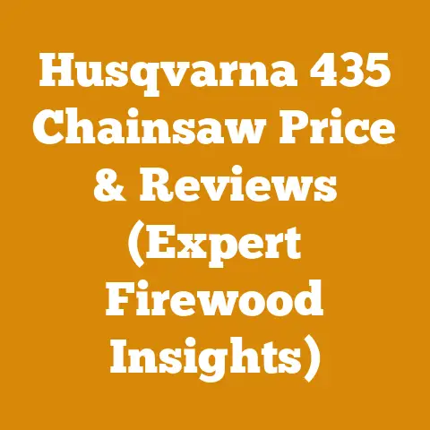 Husqvarna 435 Chainsaw Price & Reviews (Expert Firewood Insights)