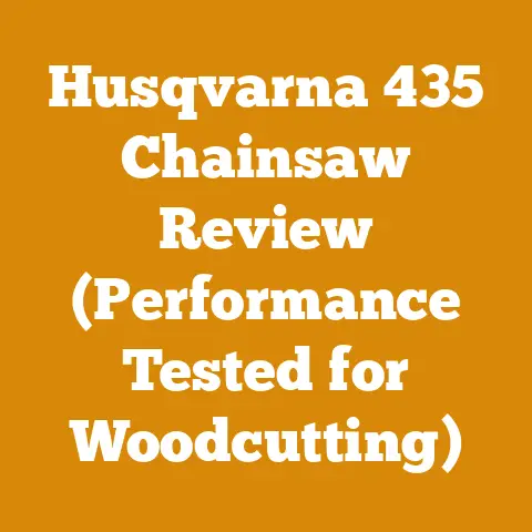 Husqvarna 435 Chainsaw Review (Performance Tested for Woodcutting)