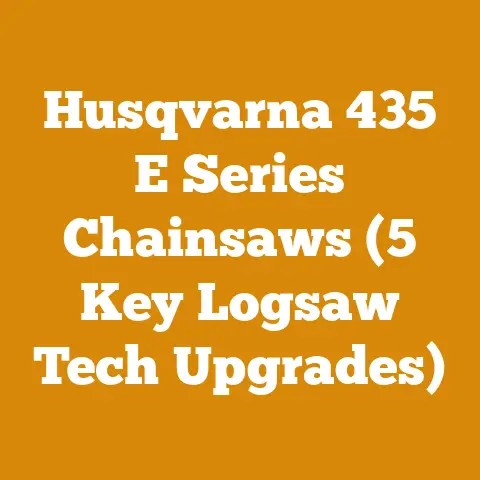 Husqvarna 435 E Series Chainsaws (5 Key Logsaw Tech Upgrades)