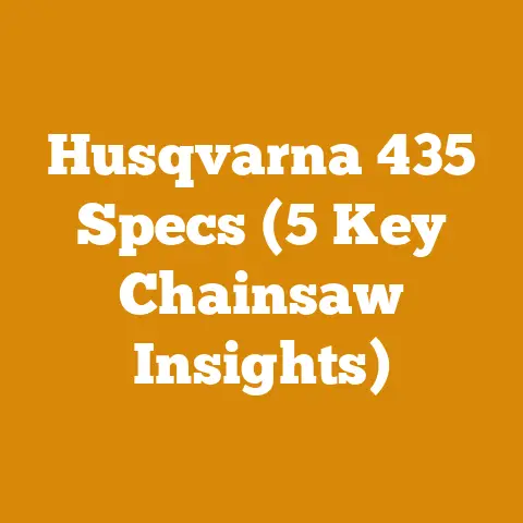 Husqvarna 435 Specs (5 Key Chainsaw Insights)