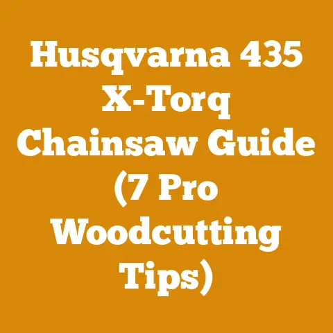 Husqvarna 435 X-Torq Chainsaw Guide (7 Pro Woodcutting Tips)