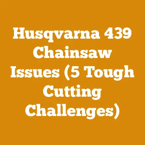 Husqvarna 439 Chainsaw Issues (5 Tough Cutting Challenges)