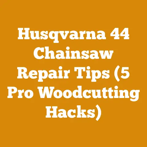 Husqvarna 44 Chainsaw Repair Tips (5 Pro Woodcutting Hacks)