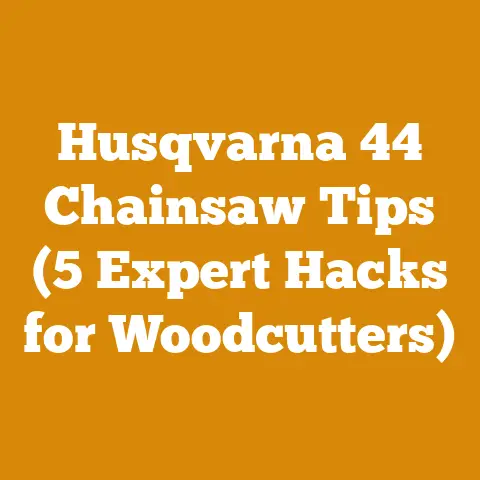 Husqvarna 44 Chainsaw Tips (5 Expert Hacks for Woodcutters)