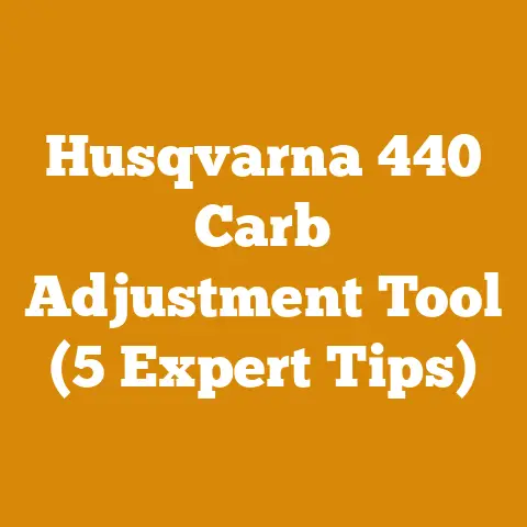 Husqvarna 440 Carb Adjustment Tool (5 Expert Tips)