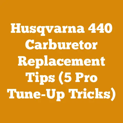 Husqvarna 440 Carburetor Replacement Tips (5 Pro Tune-Up Tricks)