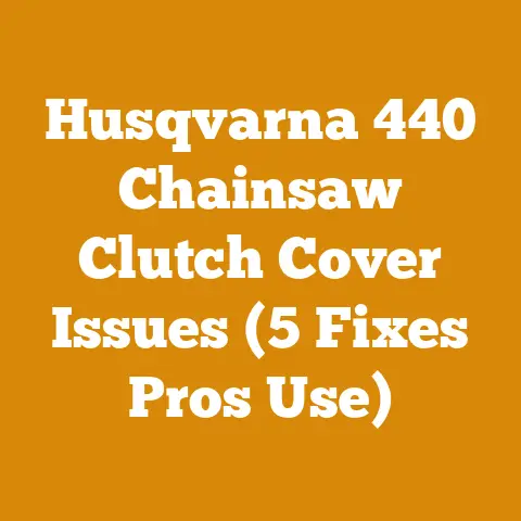 Husqvarna 440 Chainsaw Clutch Cover Issues (5 Fixes Pros Use)
