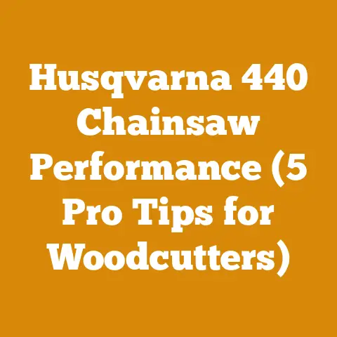 Husqvarna 440 Chainsaw Performance (5 Pro Tips for Woodcutters)