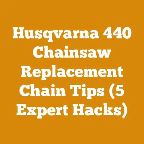 Husqvarna 440 Chainsaw Replacement Chain Tips (5 Expert Hacks)