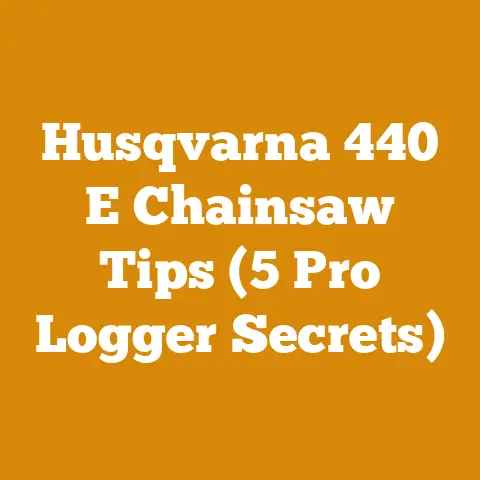 Husqvarna 440 E Chainsaw Tips (5 Pro Logger Secrets)