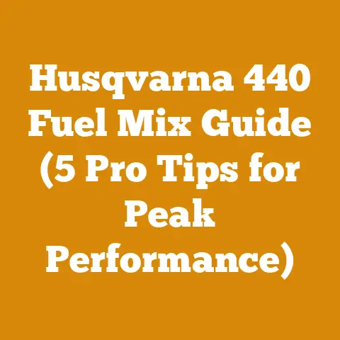 Husqvarna 440 Fuel Mix Guide (5 Pro Tips for Peak Performance)
