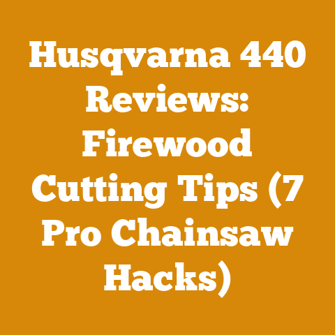 Husqvarna 440 Reviews: Firewood Cutting Tips (7 Pro Chainsaw Hacks)