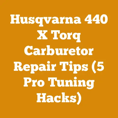 Husqvarna 440 X Torq Carburetor Repair Tips (5 Pro Tuning Hacks)