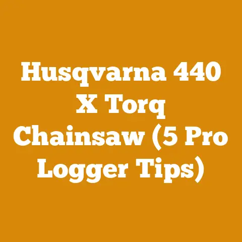 Husqvarna 440 X Torq Chainsaw (5 Pro Logger Tips)