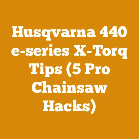 Husqvarna 440 e-series X-Torq Tips (5 Pro Chainsaw Hacks)