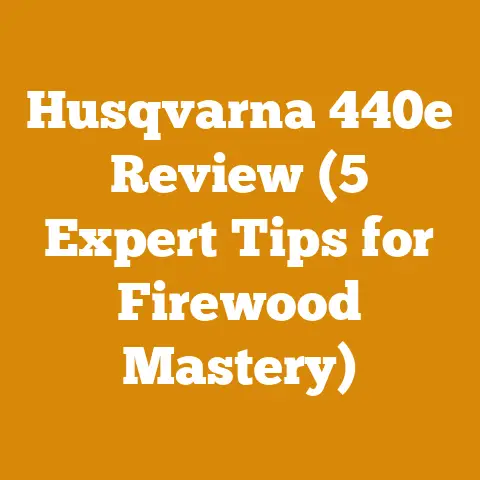 Husqvarna 440e Review (5 Expert Tips for Firewood Mastery)