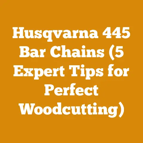 Husqvarna 445 Bar Chains (5 Expert Tips for Perfect Woodcutting)