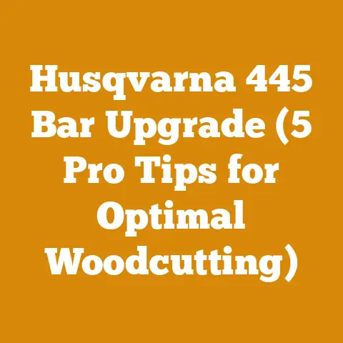 Husqvarna 445 Bar Upgrade (5 Pro Tips for Optimal Woodcutting)